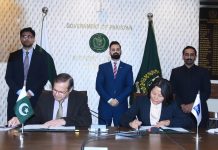 پاڪستان ۽ ايشيائي ترقياتي بينڪ وچ ۾ 304.5 ملين ڊالر جي ٻن اهم موسمياتي منصوبن تي صحيحُون