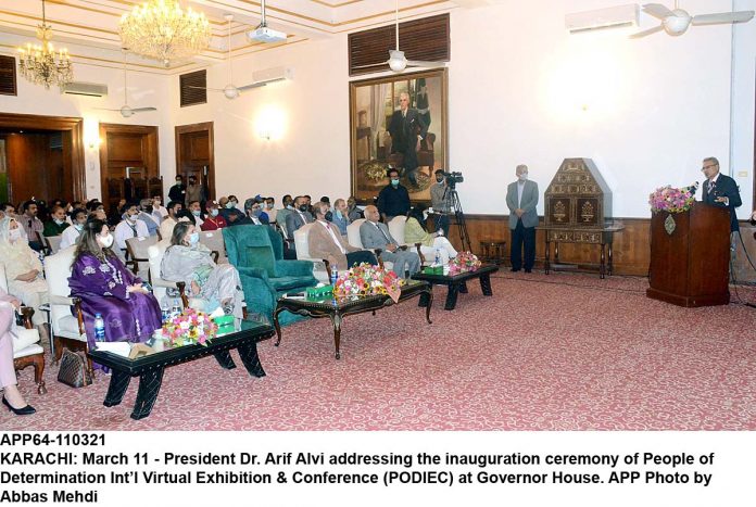 APP64-110321President-Karachi