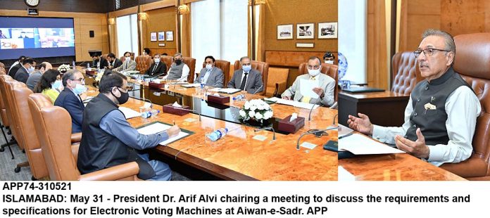 APP74-310521President-Islamabad