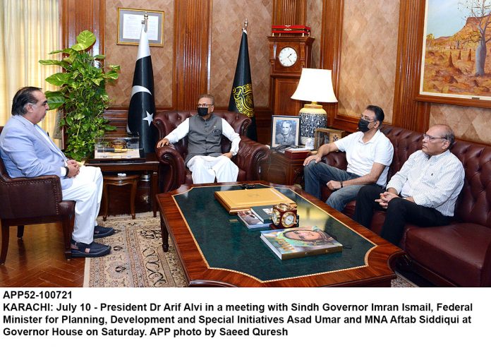 APP52-100721President-Karachi