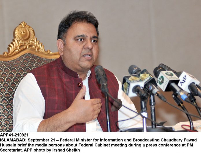 APP41-210921InfoMinister-Islamabad