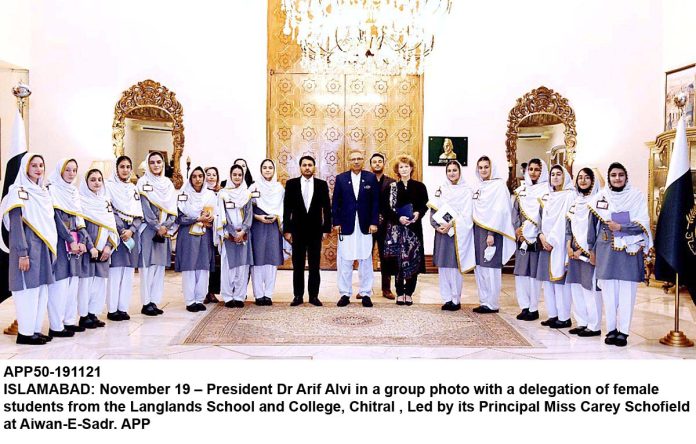 APP50-191121President-Islamabad
