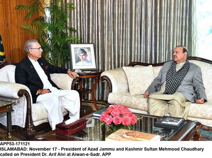 APP53-171121President-Islamabad