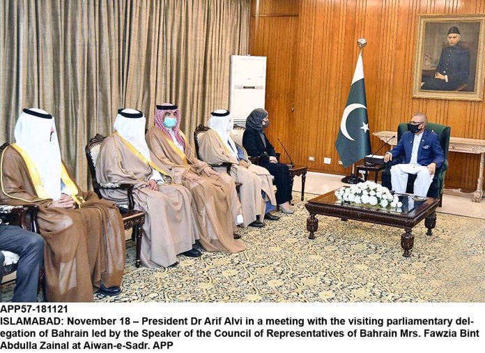 APP57-181121President-Islamabad