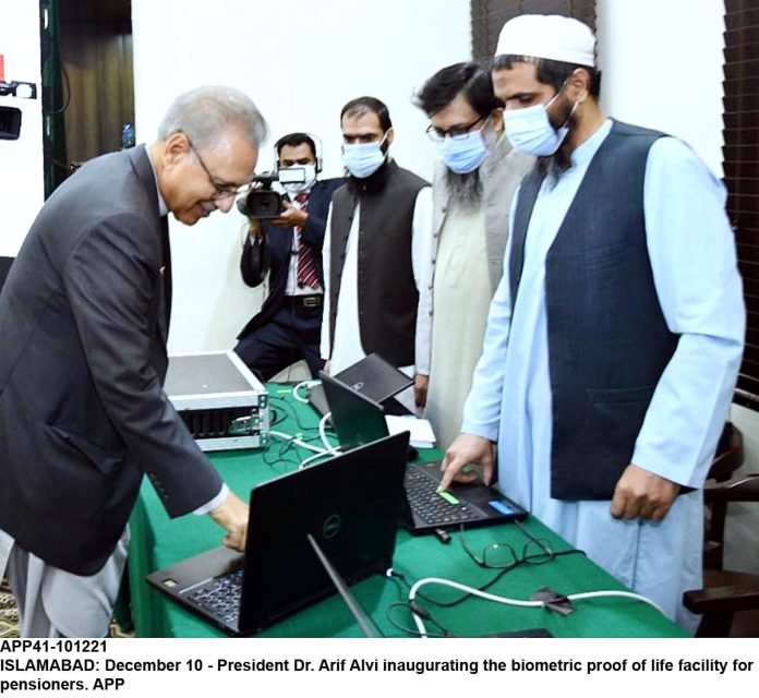APP41-101221President-Islamabad