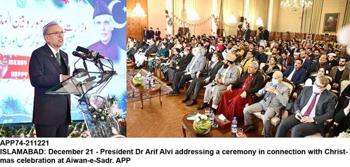 APP74-211221President-Islamabad