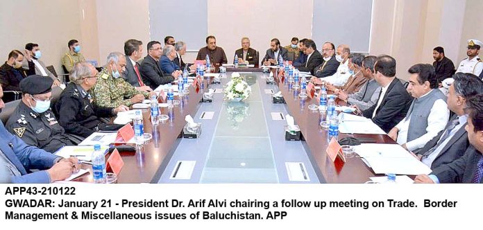 APP43-210122President-Gwadar