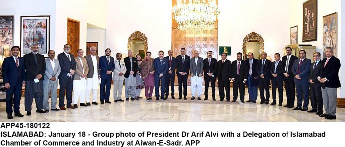 APP45-180122President-Islamabad
