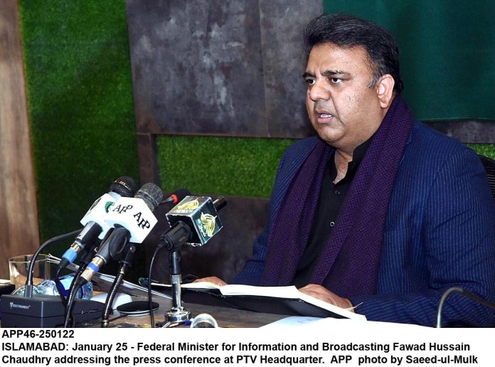 APP46-250122InfoMinister-Islamabad