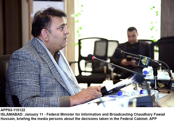 APP63-110122InfoMinister-Islamabad
