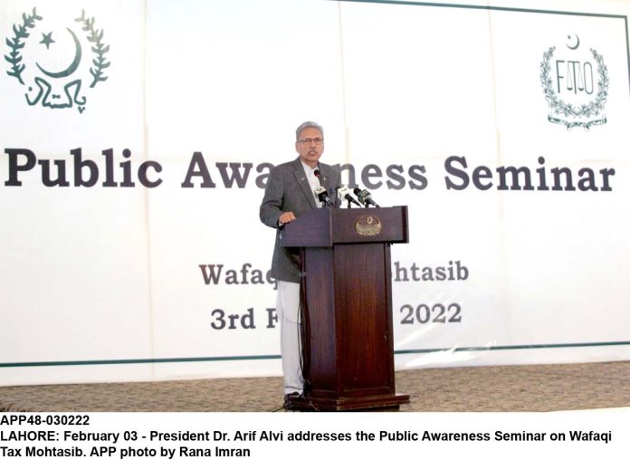 APP48-030222President-Lahore
