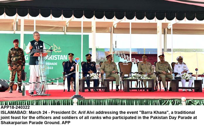 APP18-240322President-Islamabad