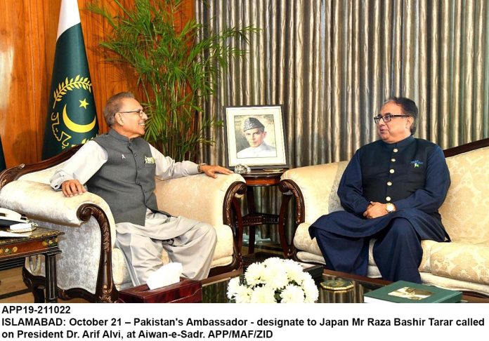 APP19-211022President-Islamabad
